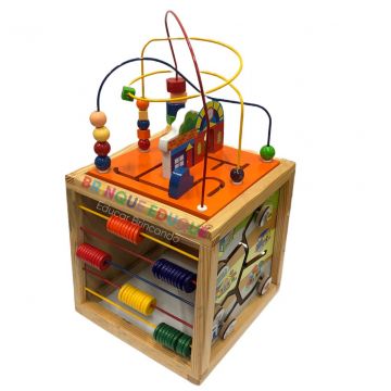 Aramado Casinha Brinquedo Educativo 5 em 1